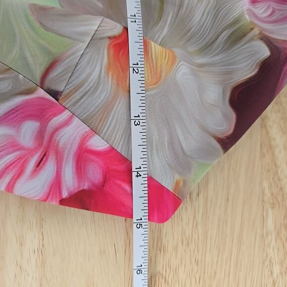 Ted Baker Samra Womens XS Colorful Floral Fit & Flare Skater Buckle Straps Dress - Picture 5 of 9